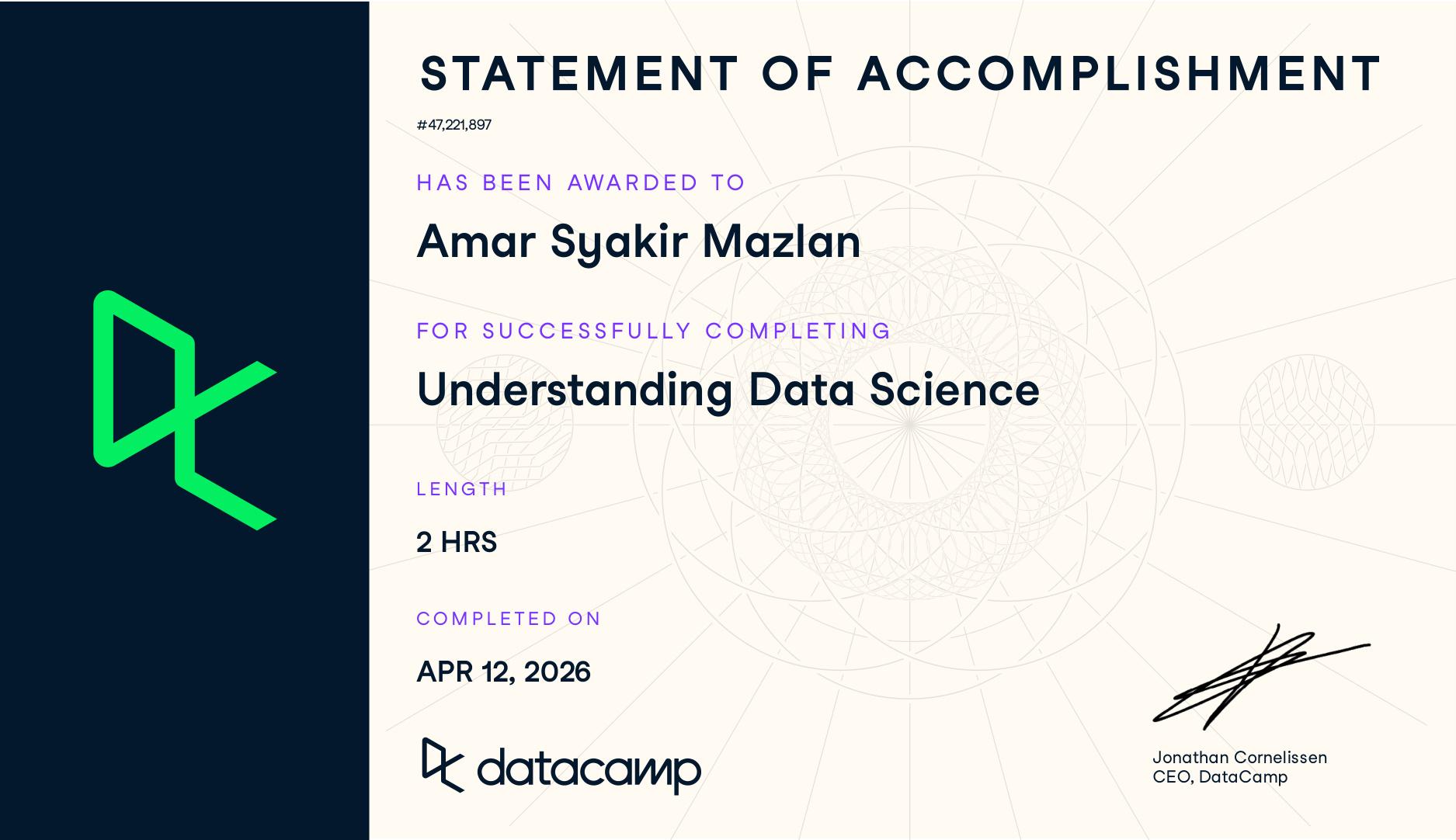 Understanding Data Science
