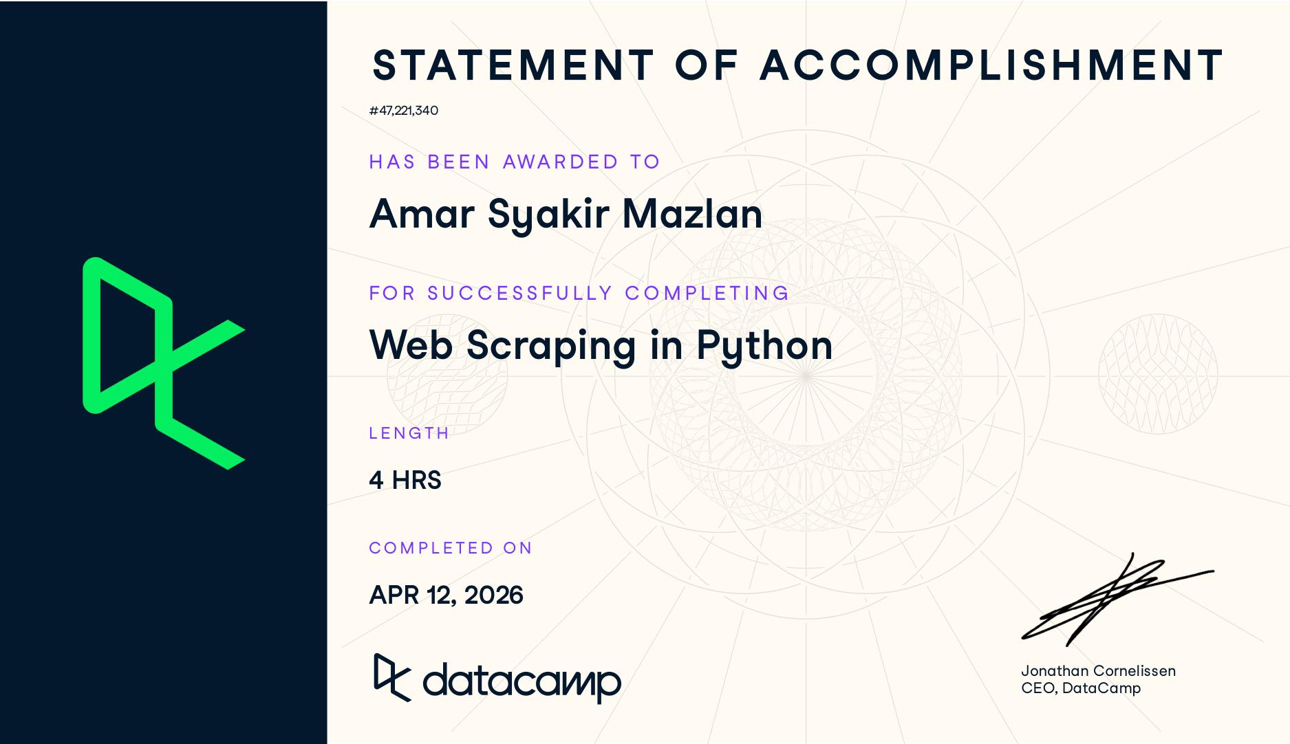 Web Scraping in Python