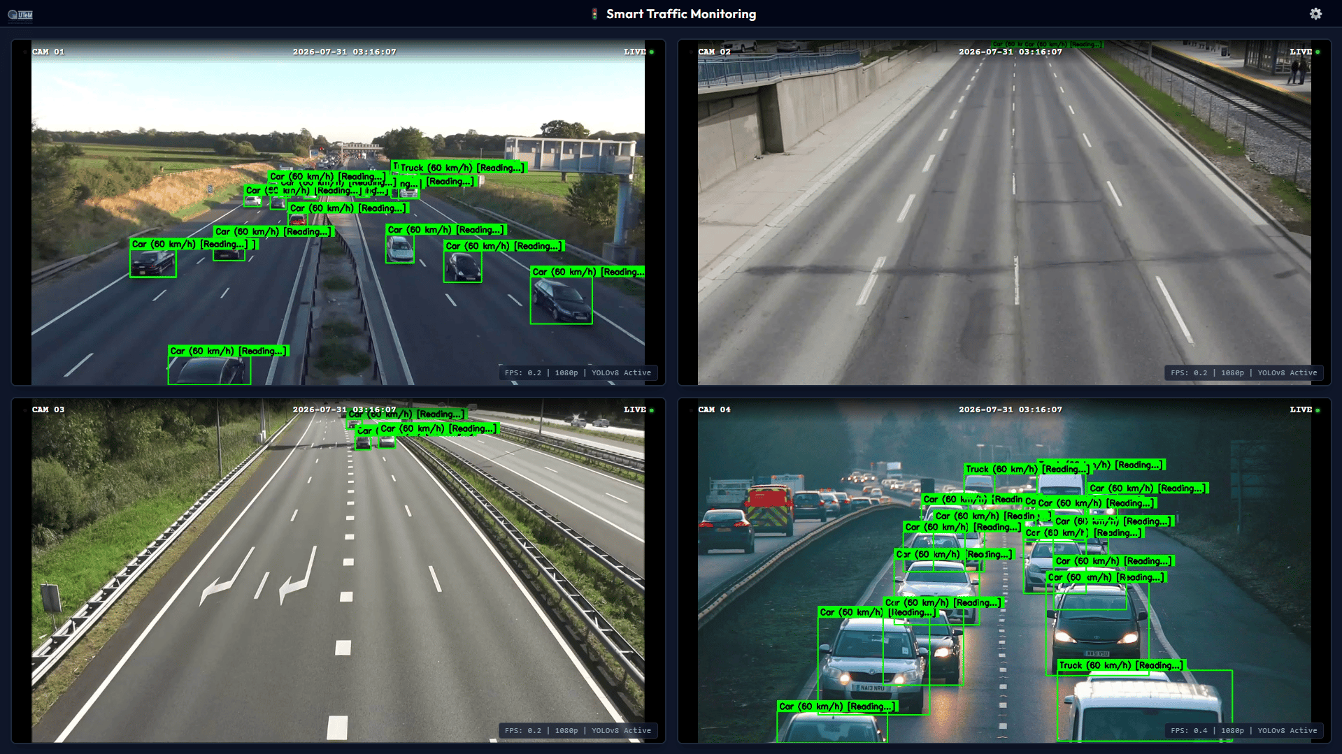 Smart Traffic Violation Detection